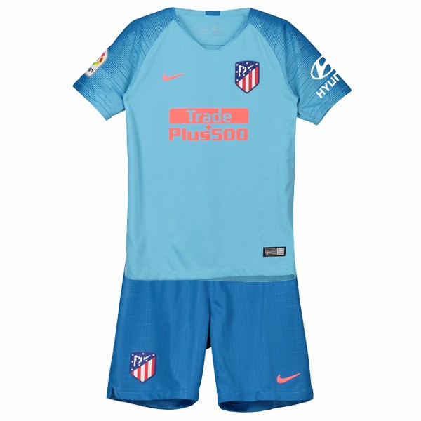 Camiseta Atlético De Madrid Replica Segunda Ropa Niños 2018/19 Azul